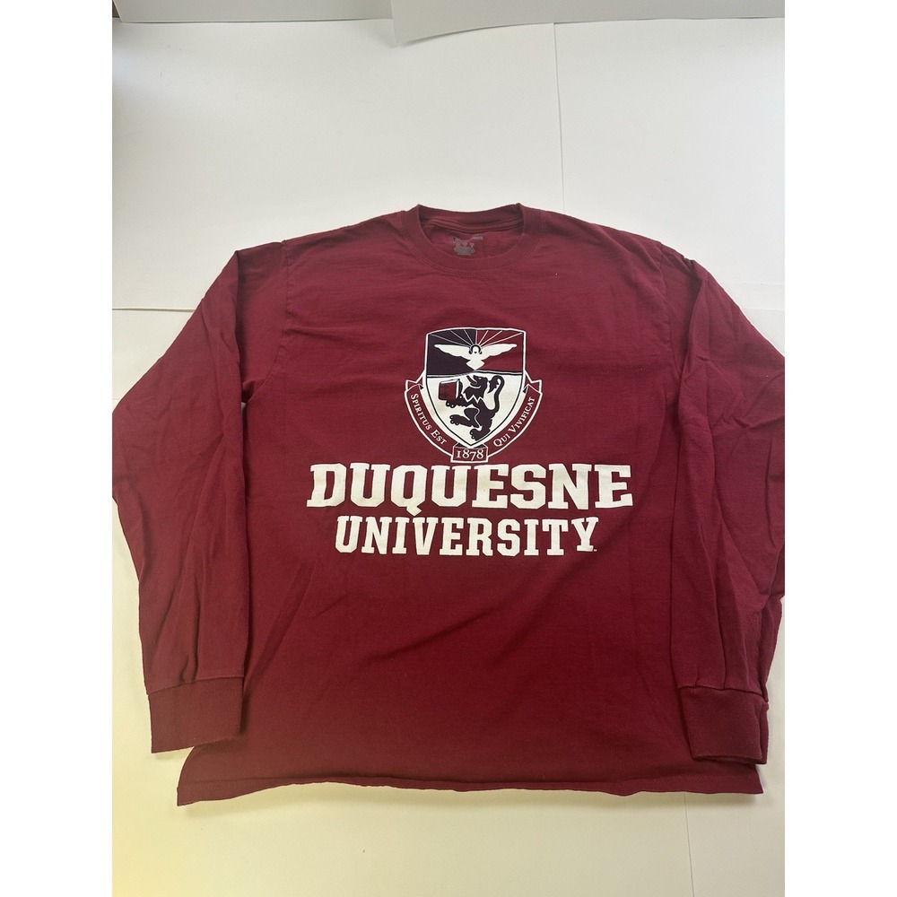 Duquesne University Dukes Medium Long Sleeved T-Shirt Pittsburgh PA